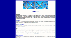 Desktop Screenshot of genetic.com.au