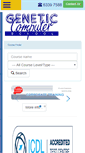 Mobile Screenshot of genetic.edu.sg